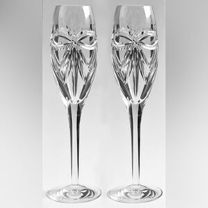 (Set of 2) Happy Anniversary Fluted Champagne